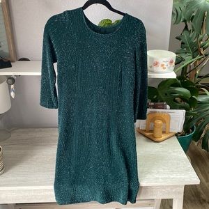 Emerald Green glam dress